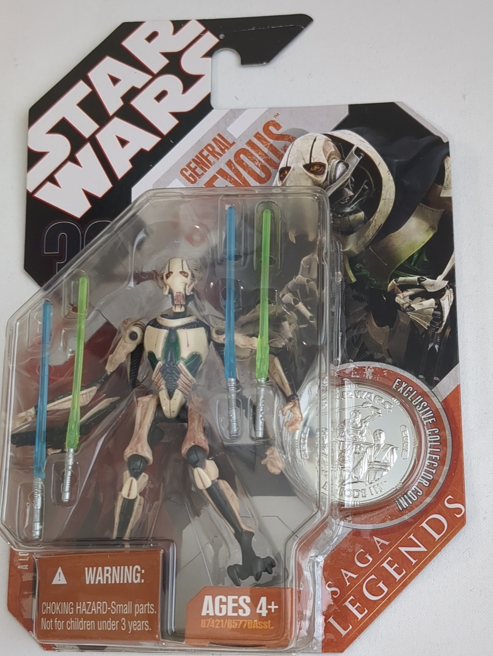 Star Wars Saga Legends General Grievous 30th Anniversary 2007